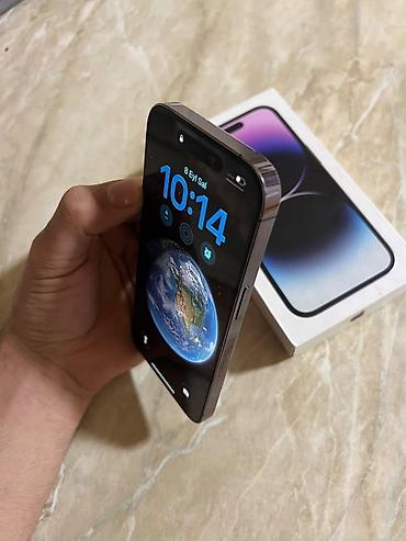 ipone 5 s: IPhone 14 Pro, 128 GB, Deep Purple, Face ID — 2