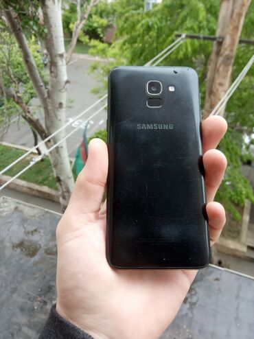 samsung j6 plus qiymeti: Samsung Galaxy J6 2018, 32 GB, rəng - Boz, Barmaq izi