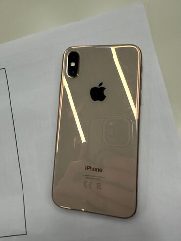 iphone barter: IPhone Xs, 256 GB, Qızılı, Face ID