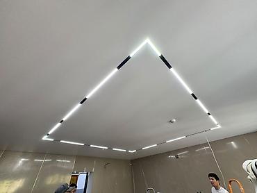 led панели: Натяжной потолок баардык турун жазайбыз - Современная система — 1