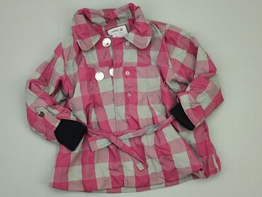 kamizelka sweterkowa dla dziewczynki: Kurtka przejściowa, 3-4 lat, 98-104 cm, stan - Zadowalający