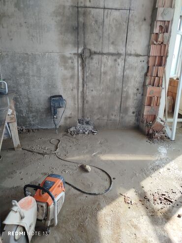 Beton işləri: Beton kəsmə beton deşmə xidməti Karot - HILTI DD 200 / 350 ilə 25 ° — 24