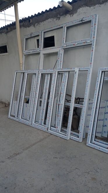 Qapıların təmiri: Plastik qapi və pencərələrin sifarişi,jalüz,dus kabin,cam balkon — 18