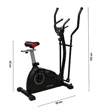 İdman və istirahət: Elevate Şaquli İdman Velosipedi – Maqnitli Sistem, LCD Displey — 1