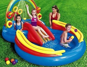 water ball: Надувной центр Радуга понравится и мальчикам и девочкам, ведь это — 3