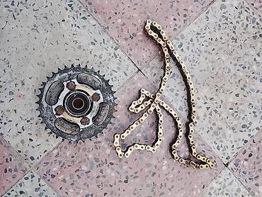 velosiped diski: Motosiklet üçün zəncir və arxa ulduz (sprocket) dəsti. Xüsusiyyətlər — 1