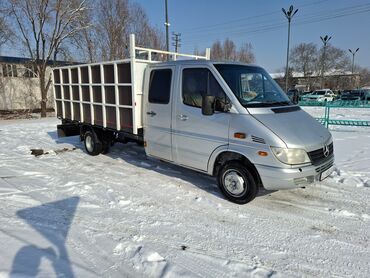 мерседес бенс спринтер бортовой: Легкий грузовик, Mercedes-Benz, Дубль, 3 т, Б/у