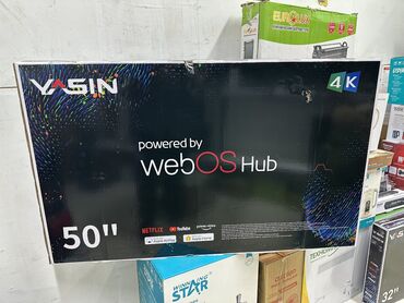 Телевизоры: Смарт‑телевизоры YASIN с платформой webOS Hub. Основные — 2