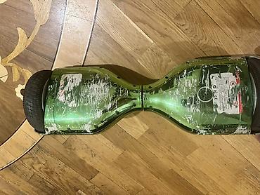 Giroskuterlər: Yaşıl rəngli elektrikli hoverboard (self-balance skuter) - Korpus — 1
