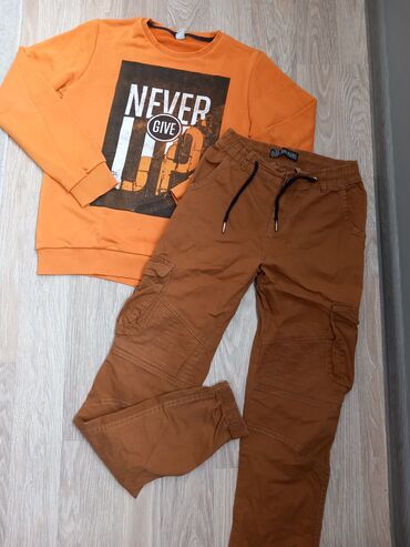 Paketi dečije odeće: Paket: Pantalone, Trenerke, Za dečake, uzrast: 12-13 godina — 11