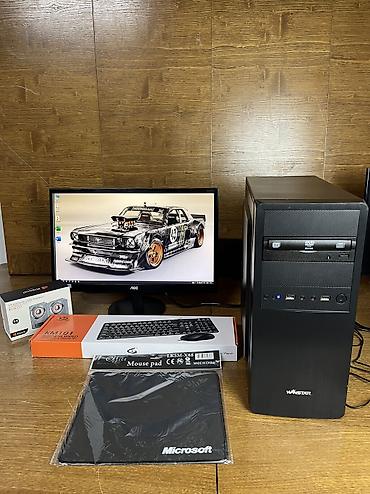 Компьютер, ядер - 4, ОЗУ 8 ГБ, Для несложных задач, Б/у, Intel Core i3, Встроенная видеокарта, HDD + SSD
