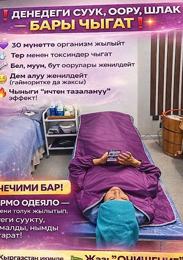 Отопительные приборы: Инфракрасное термоодеяло (сауна-одеяло, термококон) Описание: - — 1