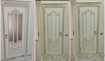 3 ədəd qapı var ikisi sade 1 i suseli biri 140 AZN ölçü 2.05x90 sm