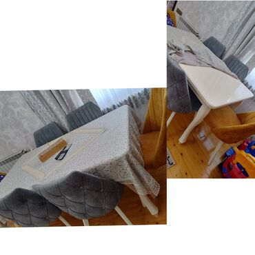 столешницу для стола: Stol+6stul 500azn satilir. Yeni kimidi. Tecili satilir.Ünvan Sulutepe lalafo.az -da столешницу для стола: Stol+6stul 500azn satilir. Yeni kimidi. Tecili satilir.Ünvan Sulutepe