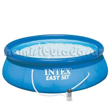 hovuz filterleri: Hovuz Бассейн Pool Easy Set, İntex 305х76sm, 3853L Brend:İntex