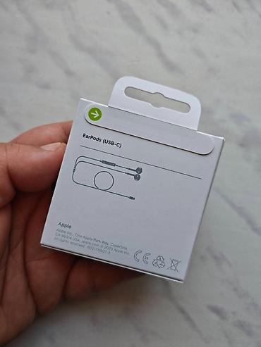 apple earpods: Yeni Simli Qulaqcıqlar, Apple, rəng - Ağ — 2