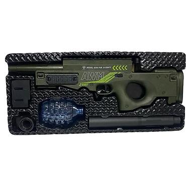 пултовой машына: Орбизный автомат AWM J-SHOT в стиле тактического снайперского — 3