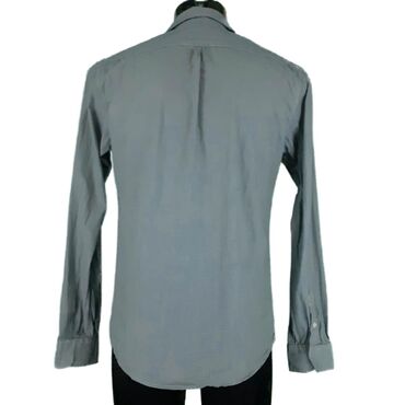 Košulje: Košulja Na duge rukave, M (EU 50), bоја - Tamnoplava, Pamuk — 9