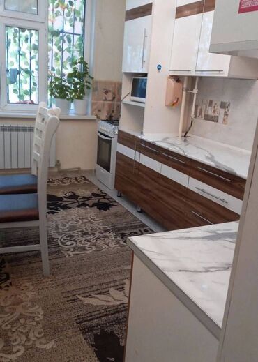 сдается квартира ошский рынок: 3 комнаты, 100 м², Элитка, 5 этаж, Евроремонт
