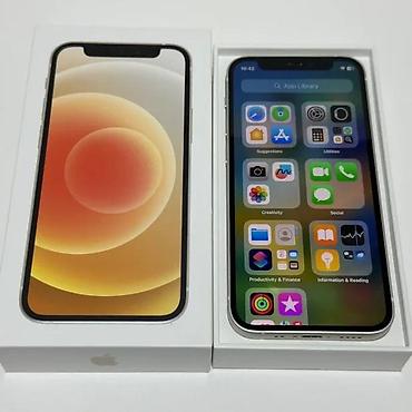 Apple iPhone: Apple iPhone 12 – bela boja - Ekran: 6.1" Super Retina XDR OLED — 4