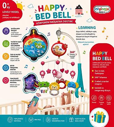 hiroskoplar ilə oyuncaqlar: Məhsul: Happy Bed Bell / Musical Mobile və 2-in-1 İşıqlı & — 1