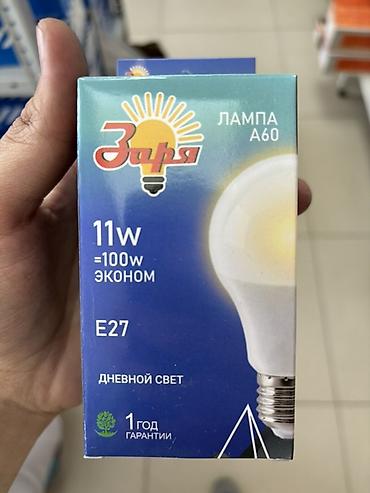 диоды: Светодиодные лампы Zarya / Заря, форм‑фактор A60, цоколь E27 — 3