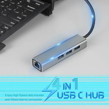 windows surface: Адаптер переходник "4 в 1" Usb-хаб + сетевая карта - добавляет в ваш — 2