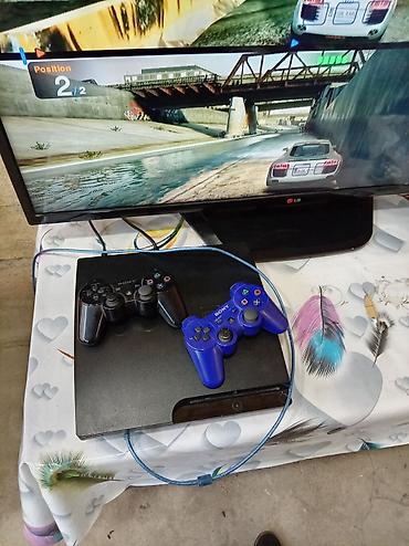 oyun cd: Sony PlayStation 3 Slim oyun konsolu Xüsusiyyətlər: - PS3 Slim korpus — 2