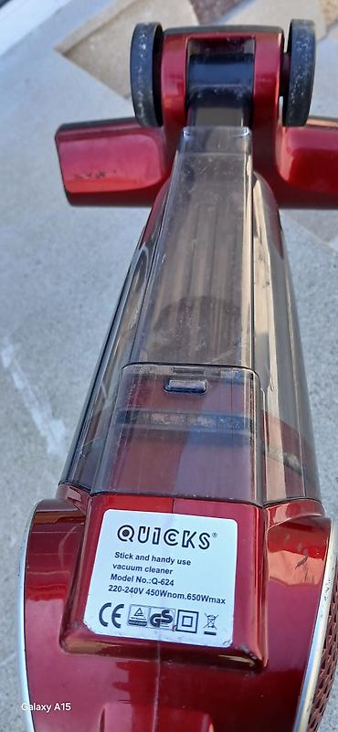 elektirik matorlar: QUICKS şaquli elektrikli tozsoran - Model: Q-624 - Gərginlik — 2