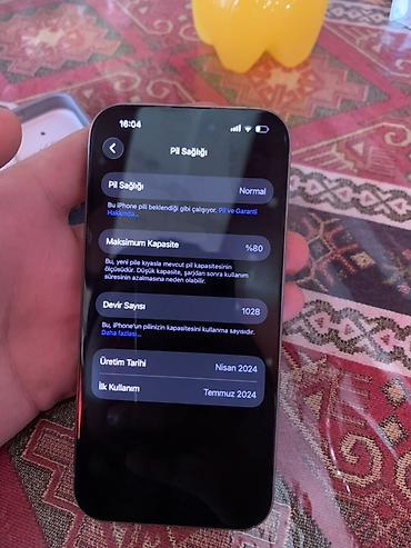 11 telefon: IPhone 15 Pro, 128 GB, Natural Titanium, Face ID — 1