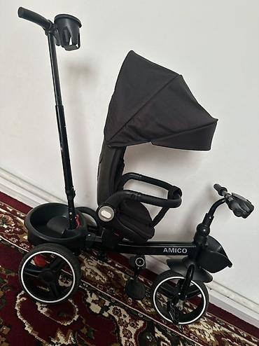 толокар chicco: Детский трехколесный велосипед-каталка AMICO с родительской ручкой — 1