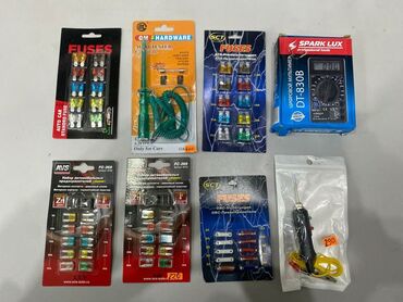 цифровой мультиметр: Набор для автоэлектрики: предохранители, тестеры и мультиметр Состав