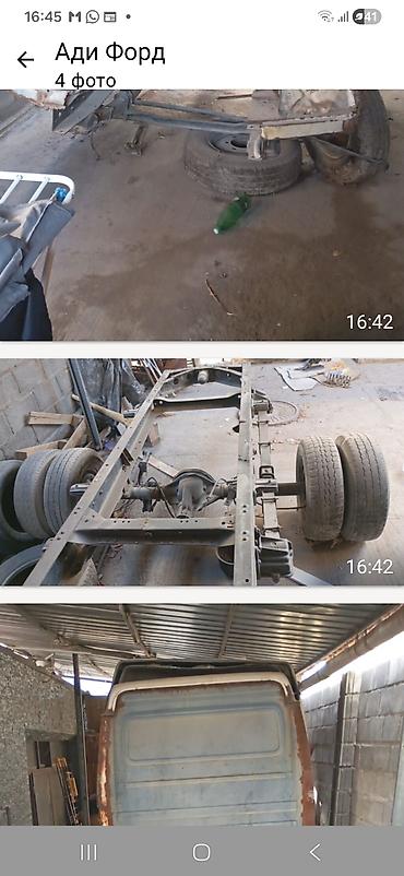 насадка на: Рама от газ53 с рессорами задний мост форд транзит 2 скатт — 1