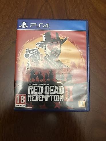 аренда playstation 4: REAL ALICIYA ENDİRİM OLUNACAQ, oyunlar diskləri var: RED DEAD — 2