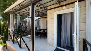 Иссык-Куль 2025: Коттедж, Радуга We ЦО Радуга West, Кош-Кол, Детская площадка, Парковка, стоянка, Охраняемая территория — 12