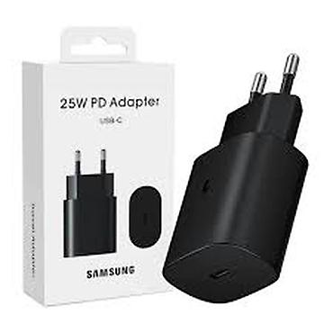 Kateqoriya: Adapterlər Brend: Samsung Model: 25W Tek Black (USB-C PD)