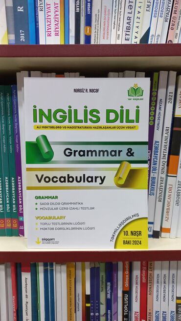 gülnarə umudova ingilis dili qayda kitabı qiyməti: İngi̇li̇s di̇li̇ n.Nəcəf salam şəki̇ldə gördüyünüz ki̇tabi əldə