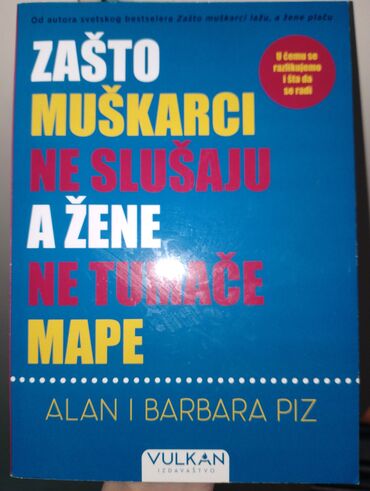 polovne klizaljke: Naslov: Zašto muškarci ne slušaju, a žene ne tumače mape Autor: Alan