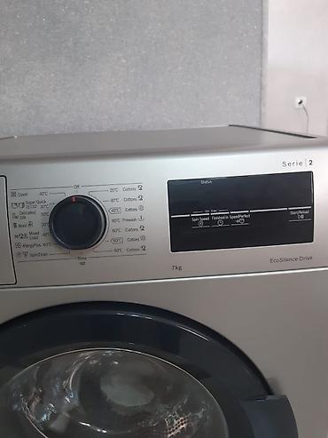 Məişət texnikası: Paltaryuyan maşın Bosch, 7 kq, İşlənmiş, Avtomat, Qurutmasız, Ünvandan götürmə — 5