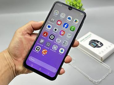 Уюлдук телефондор жана аксессуарлар: Samsung Galaxy A16, Колдонулган, 256 ГБ, түсү - Боз, 2 SIM — 4