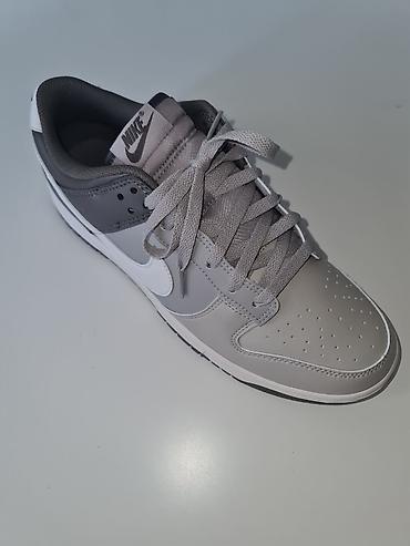 dunk low: Мужские кроссовки, 44, Nike, Новый, цвет - Серый, Самовывоз — 2