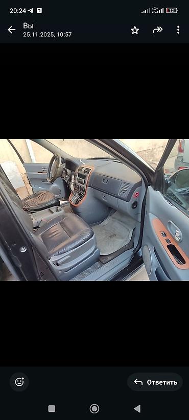 Kia: Kia Carnival: 2003 г., 0.3 л, Автомат, Дизель, Минивэн — 5