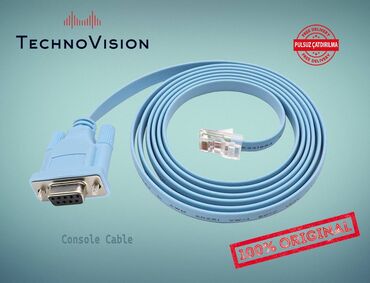 Modemlər və şəbəkə avadanlıqları: Cisco Console Cable Cisco Console Cable Сompatibility with Cisco