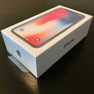 iphone x qiymeti 2 ci el: IPhone X, 128 ГБ, Черный, С документами