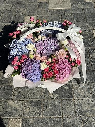 фрукты в корзине: Цветочные корзины премиум-класса🌸 Авторские композиции в плетёных — 5