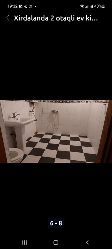 Ev üçün digər mallar: Kirayə 2 otaqlı həyət evi Televizor, 2 nəfərlik yataq, 2 tək yataq, 1 — 9