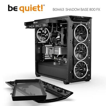 Modemlər və şəbəkə avadanlıqları: Case Be Quiet  BGW63  SHADOW BASE 800 FX  Shadow Base 800 FX Black