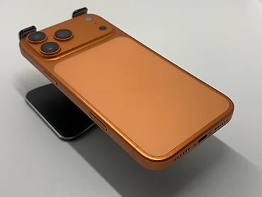 alisa max: IPhone 17 Pro Max, Б/у, 1 ТБ, Оранжевый, Чехол, Коробка, 100 % — 5