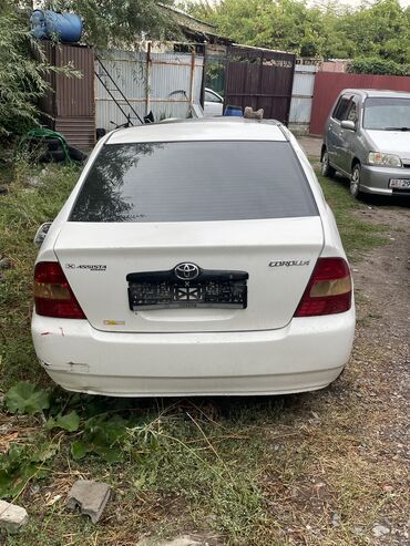 бмв в аварийном состоянии: Toyota Corolla: 2000 г., 1.6 л, Автомат, Газ, Седан