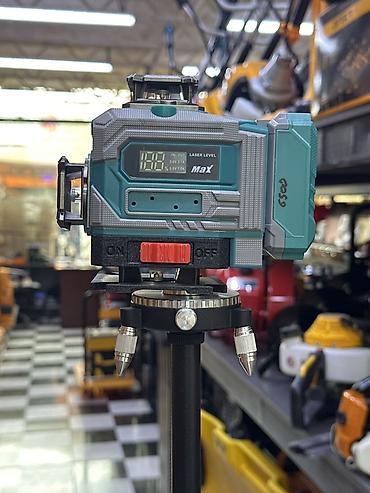 лазерный уривен: Лазерный уровень Max на штативе - Профессиональный 3D/360° лазерный — 1